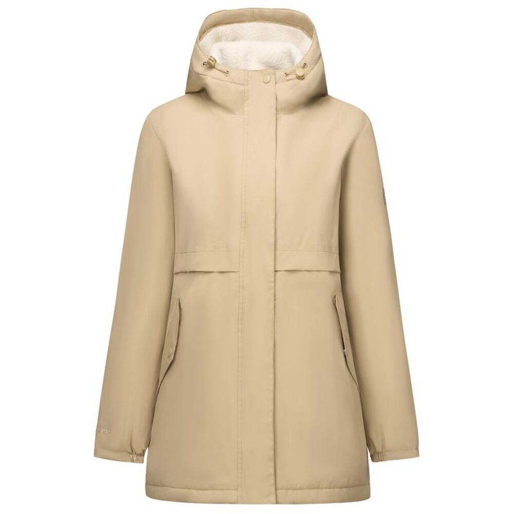 Regatta Womens/Ladies Brielly Waterproof Jacket / Barleycorn/Light Vanilla